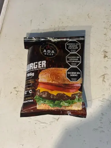 Hamburguesa 83 gr x2 ADA